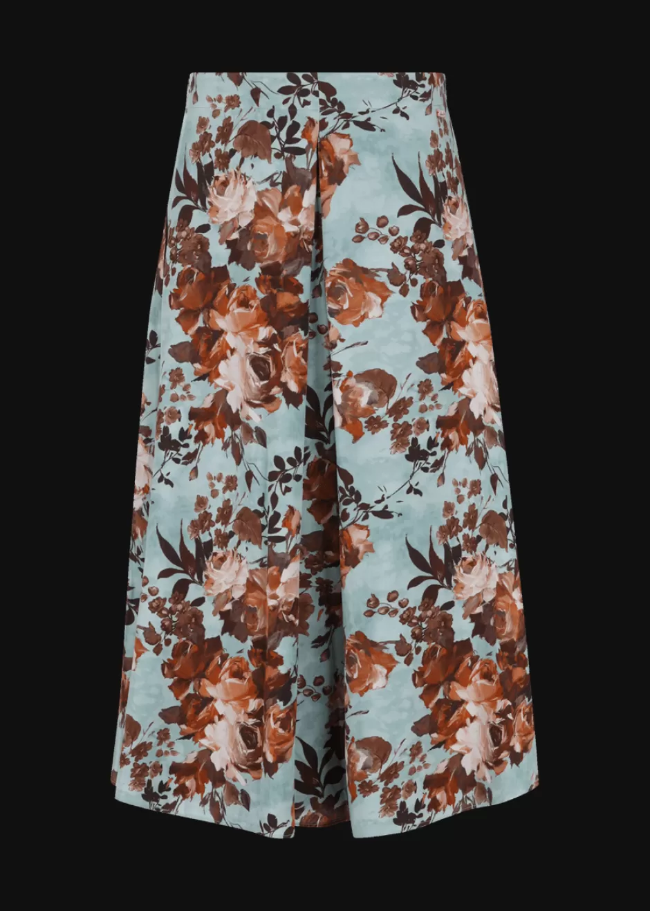 Midirock Mit Floralem Print Lunatalia>Luis Trenker Discount