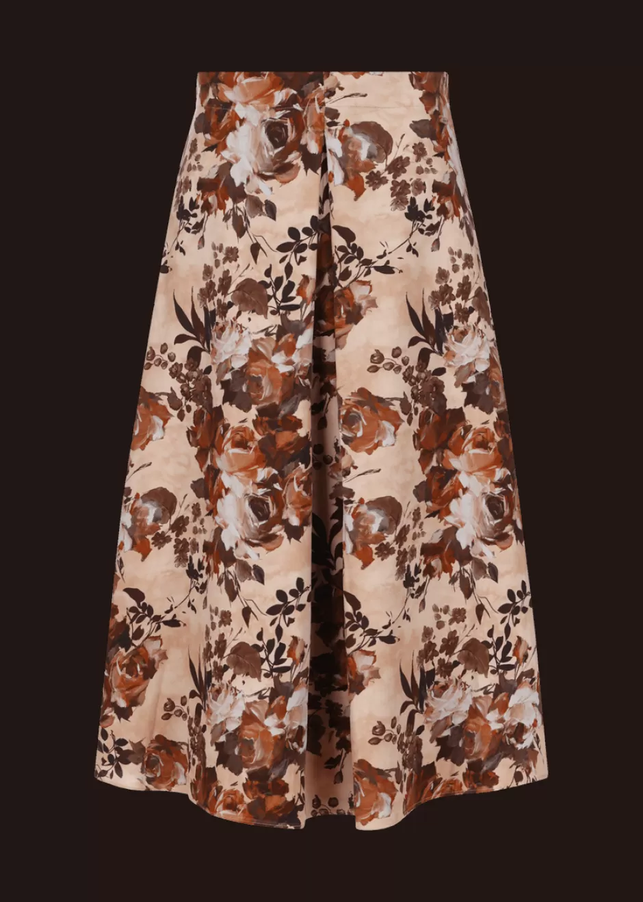 Midirock Mit Floralem Print Lunatalia>Luis Trenker Fashion