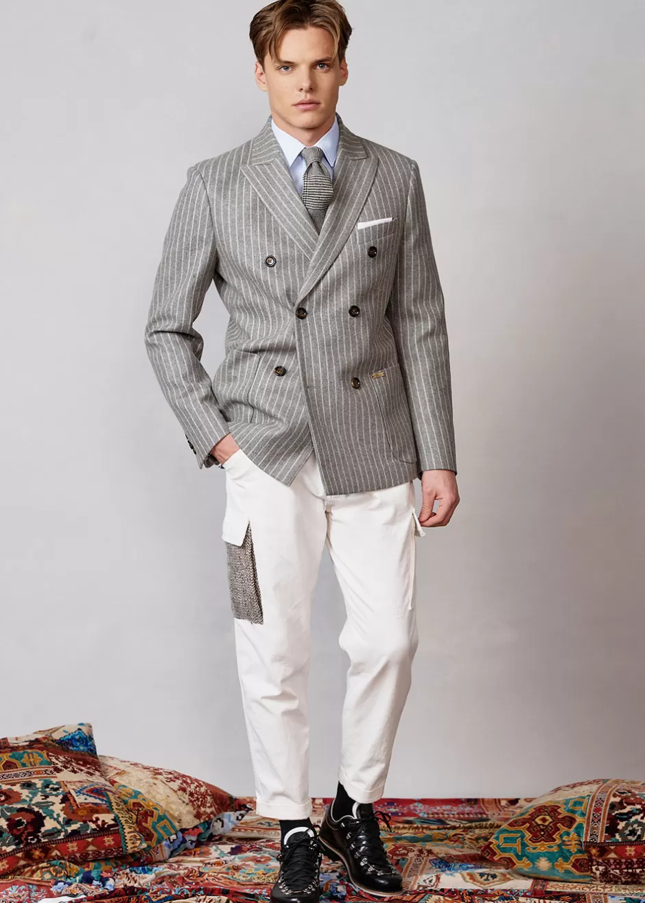 Nadelstreifen-Blazer Lusimone>Luis Trenker Cheap