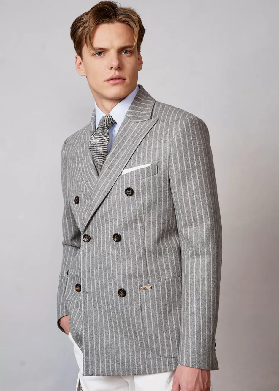 Nadelstreifen-Blazer Lusimone>Luis Trenker Cheap