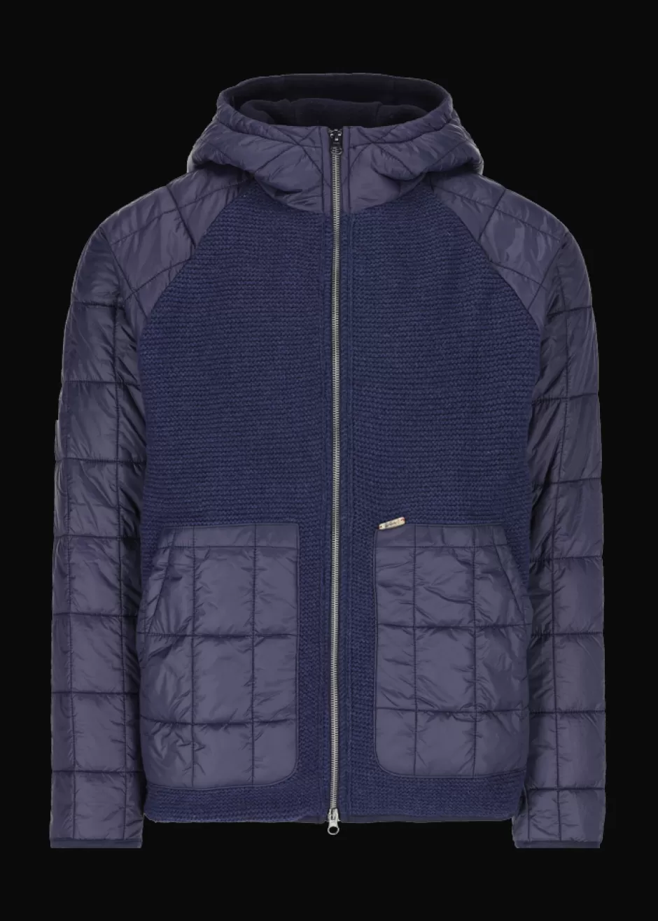 Nylon-Jacke Mit Strickvorderteil Lutluc>Luis Trenker Hot