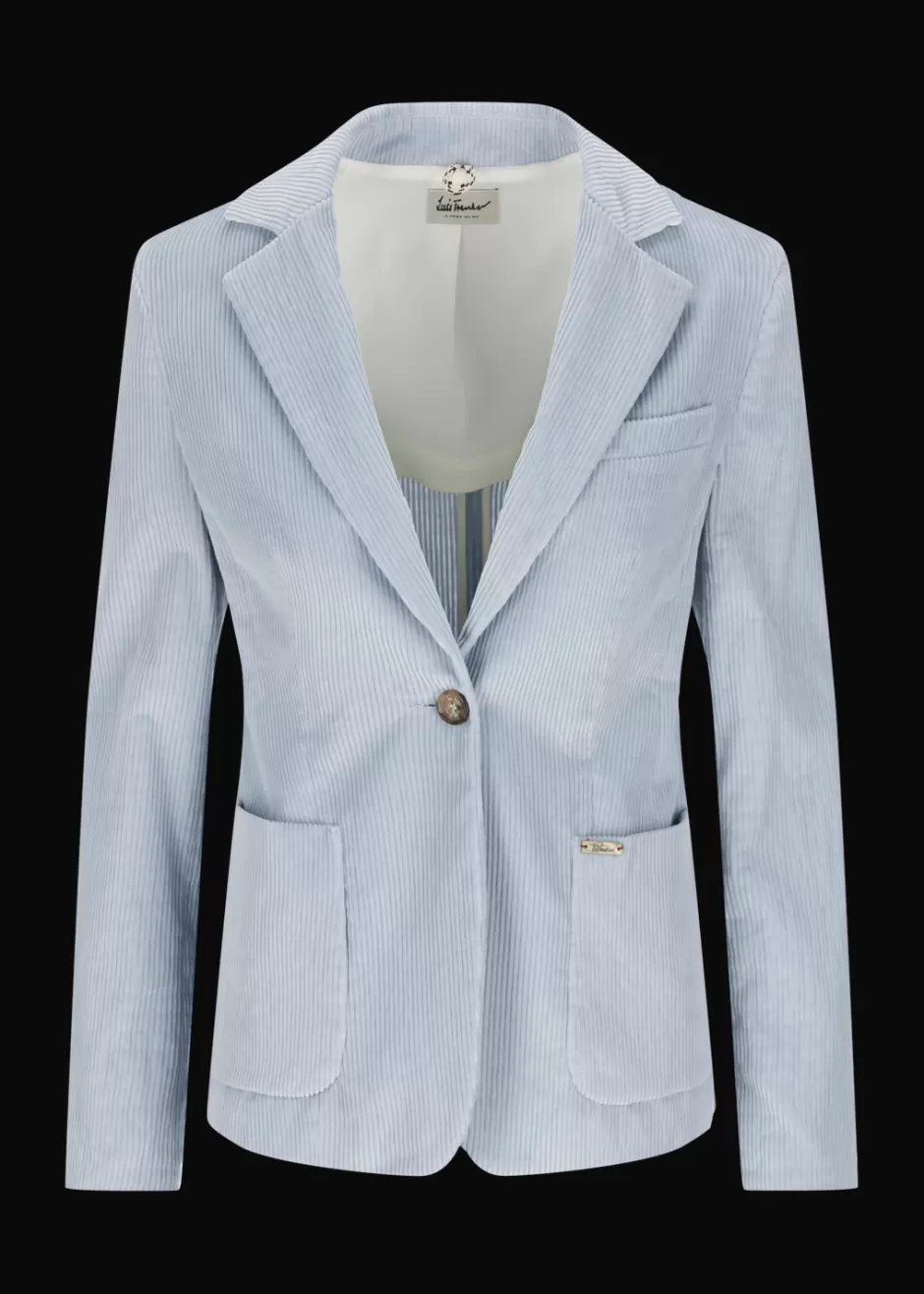 One-Button-Blazer Aus Cord Luregina>Luis Trenker Best