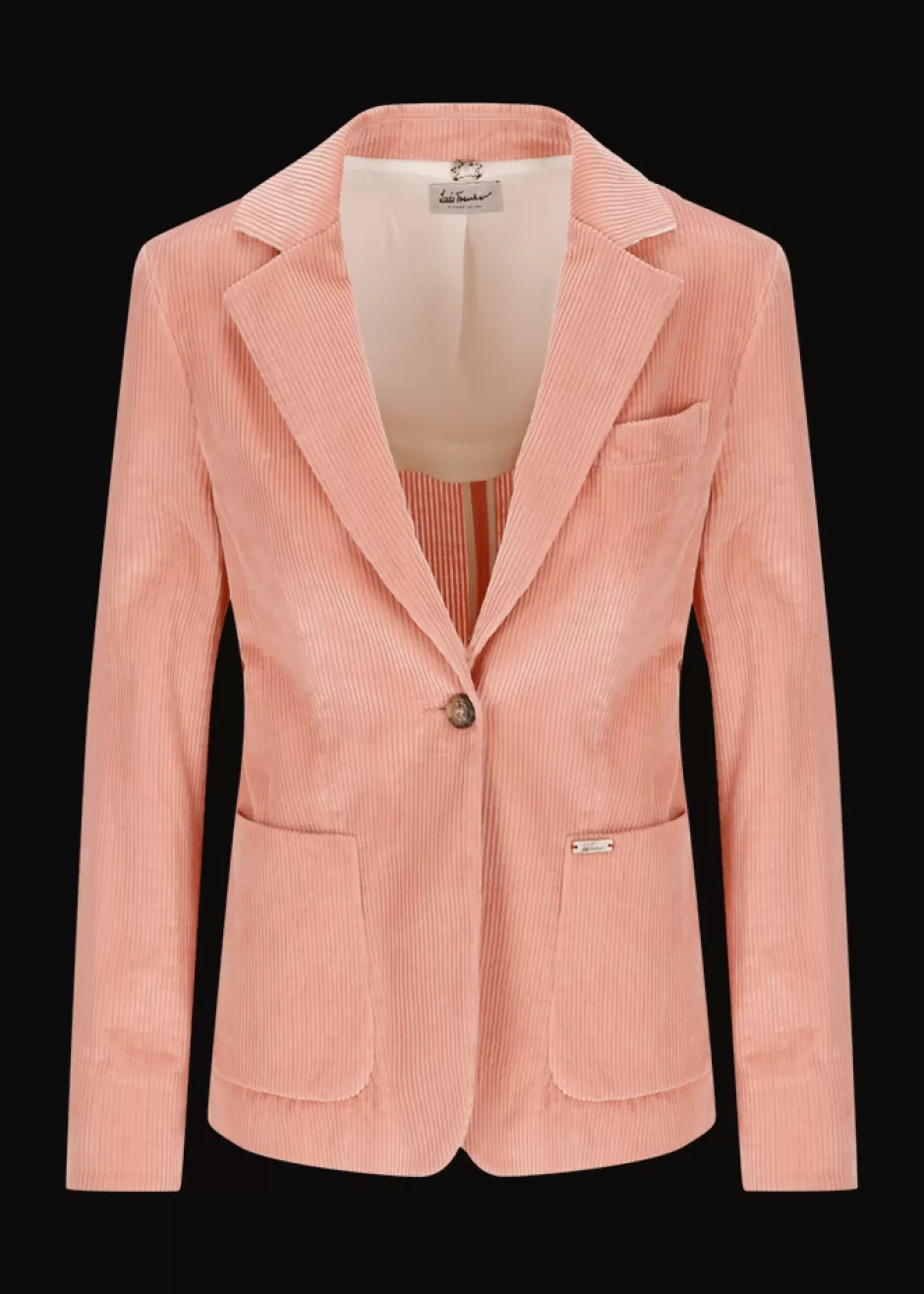 One-Button-Blazer Aus Cord Luregina>Luis Trenker Shop