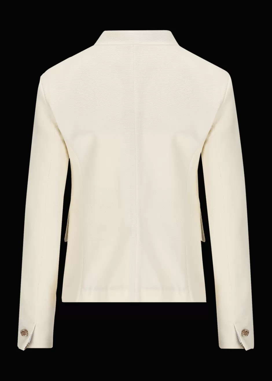 Piqué-Blazer Aus Baumwollstretch Lurosina>Luis Trenker Cheap