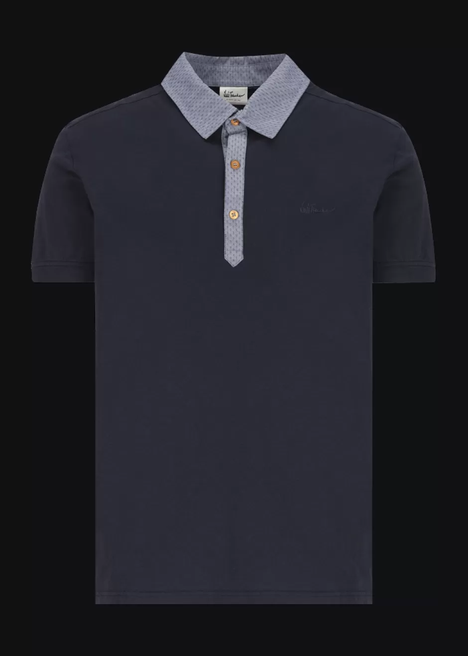 Poloshirt Mit Hemdkragen Luburgin>Luis Trenker Cheap