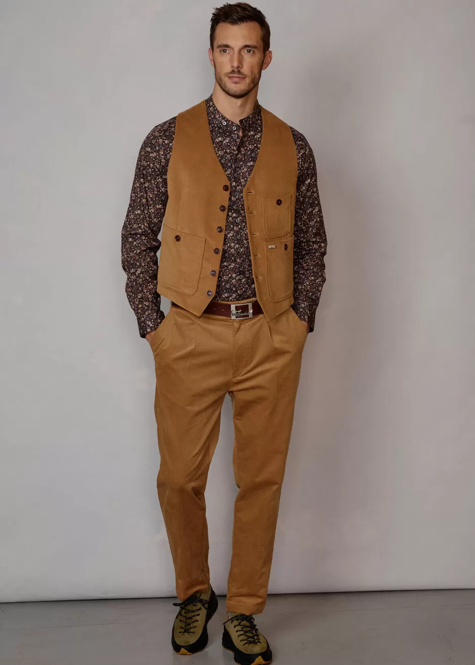 Samt-Weste Luseba>Luis Trenker Shop