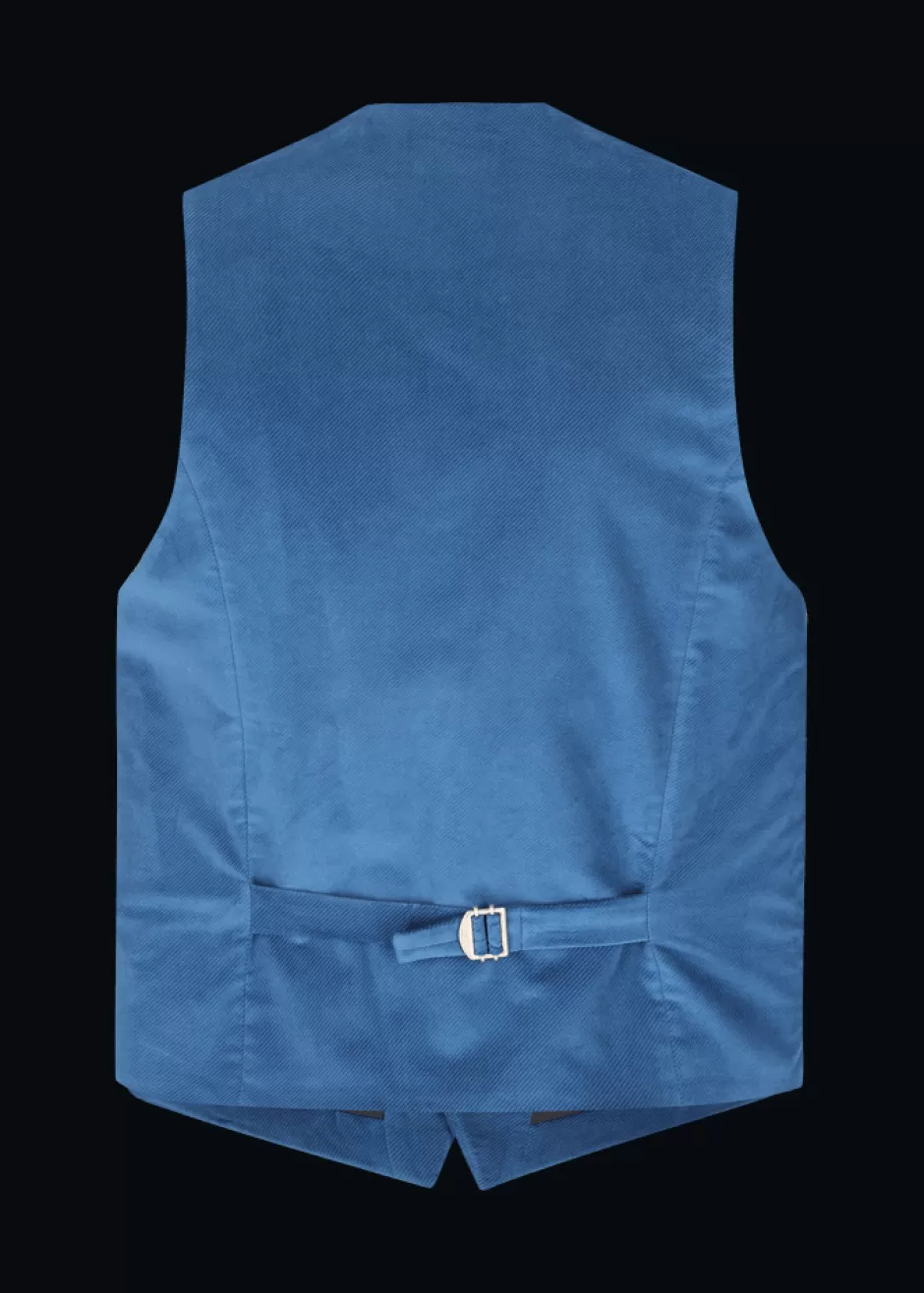 Samt-Weste Luseba>Luis Trenker Fashion