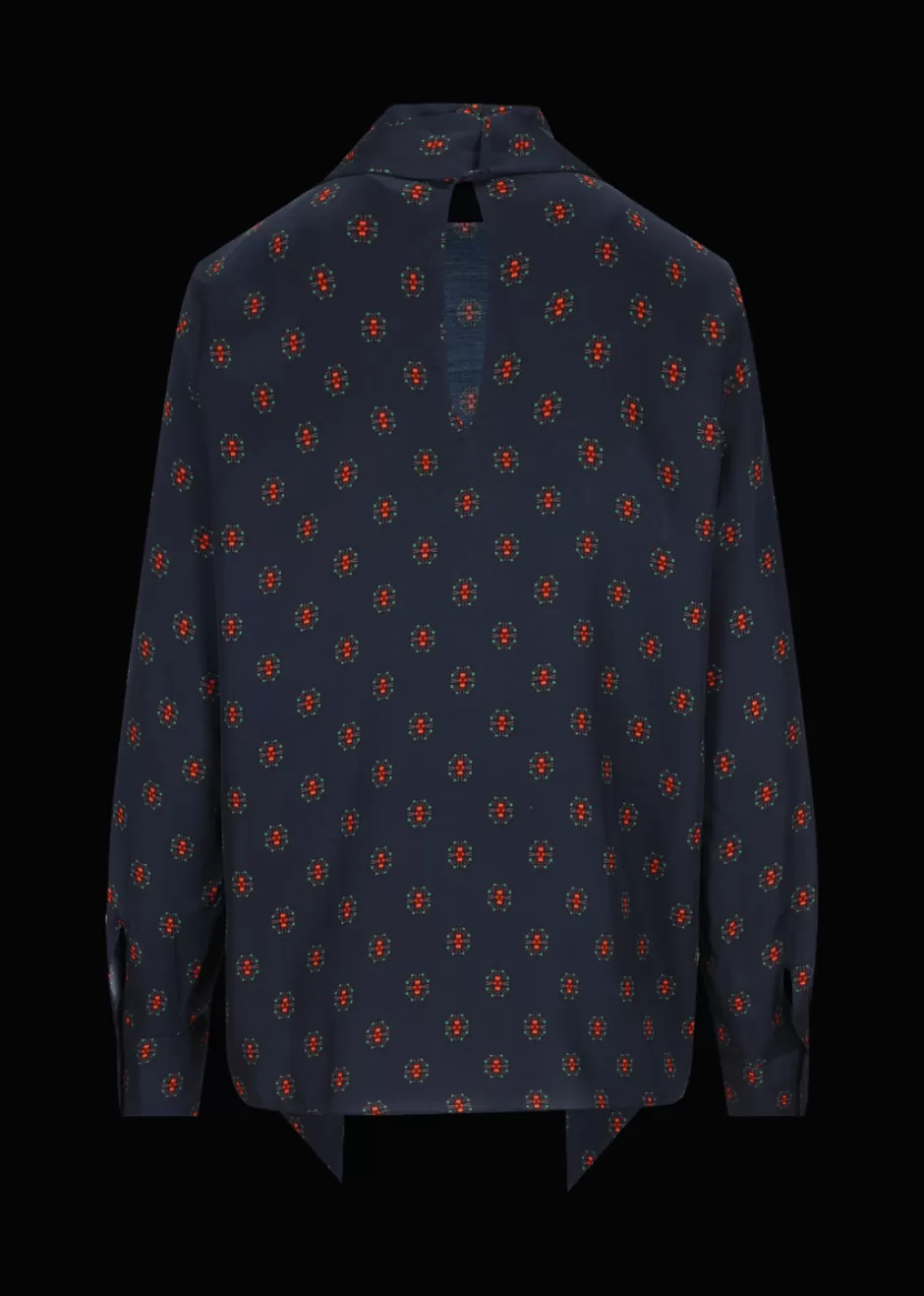 Schluppenbluse Mit Print Lubianca>Luis Trenker Hot