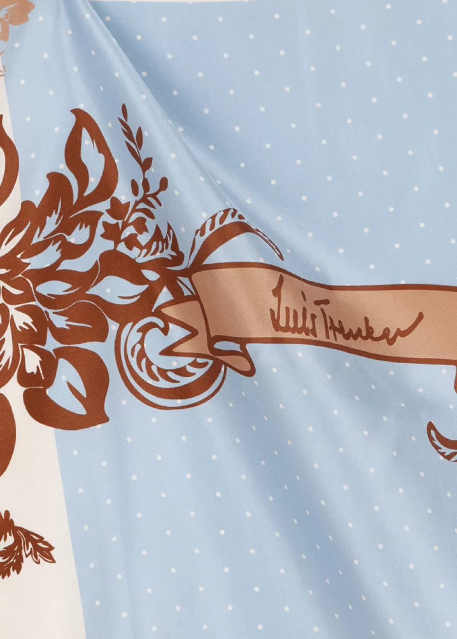 Seidentuch Mit Blumenmotiv Lufrancara>Luis Trenker Best