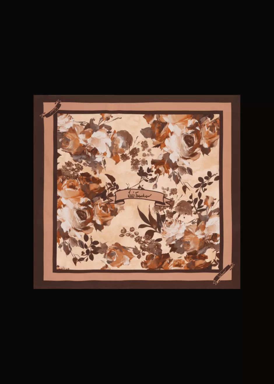 Seidentuch Mit Blumenprint Lufrancara>Luis Trenker Fashion