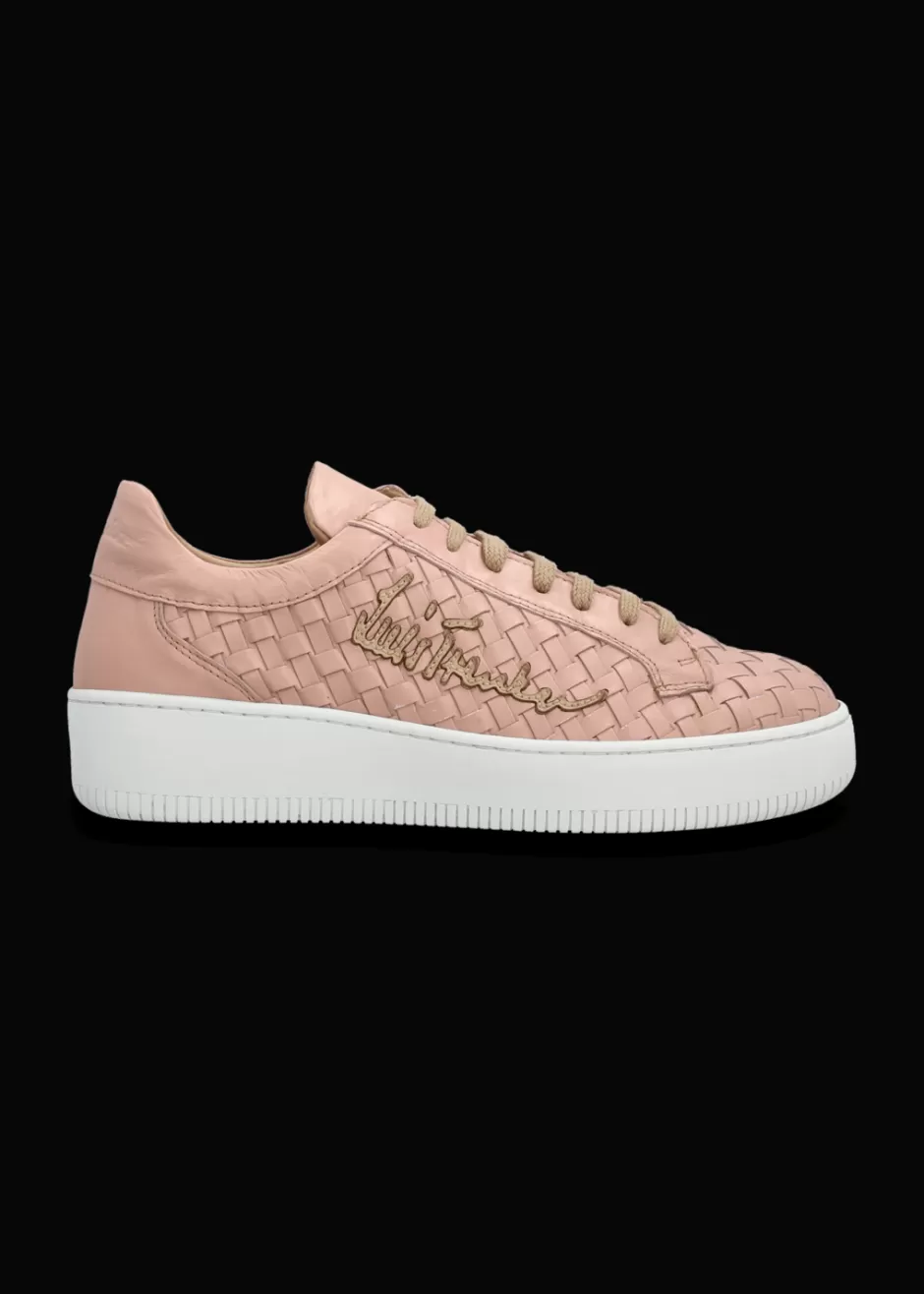 Sneaker Aus Geflochtenem Leder Lupintras>Luis Trenker Store