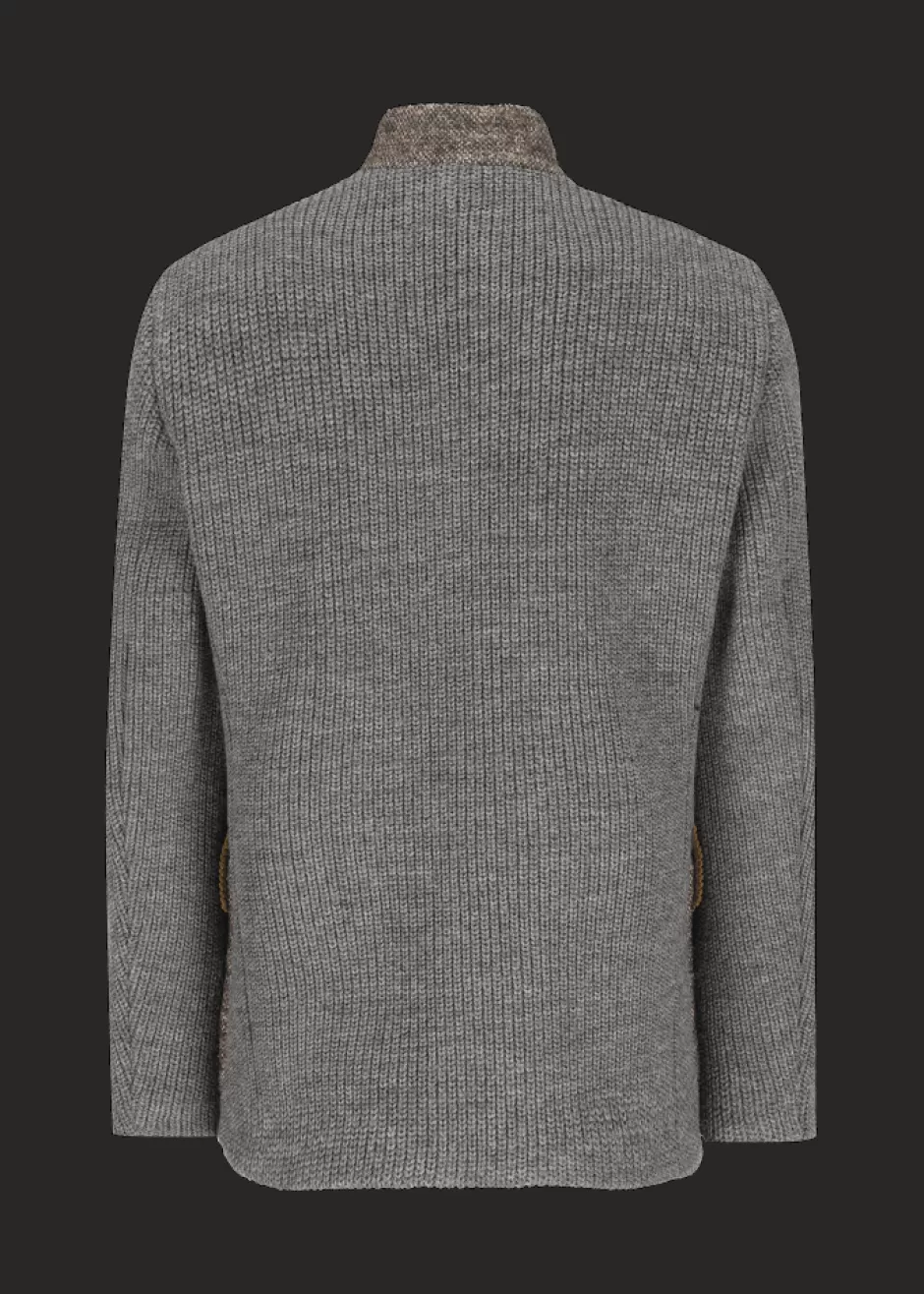 Strickblazer Im Materialmix Lusandro>Luis Trenker Flash Sale