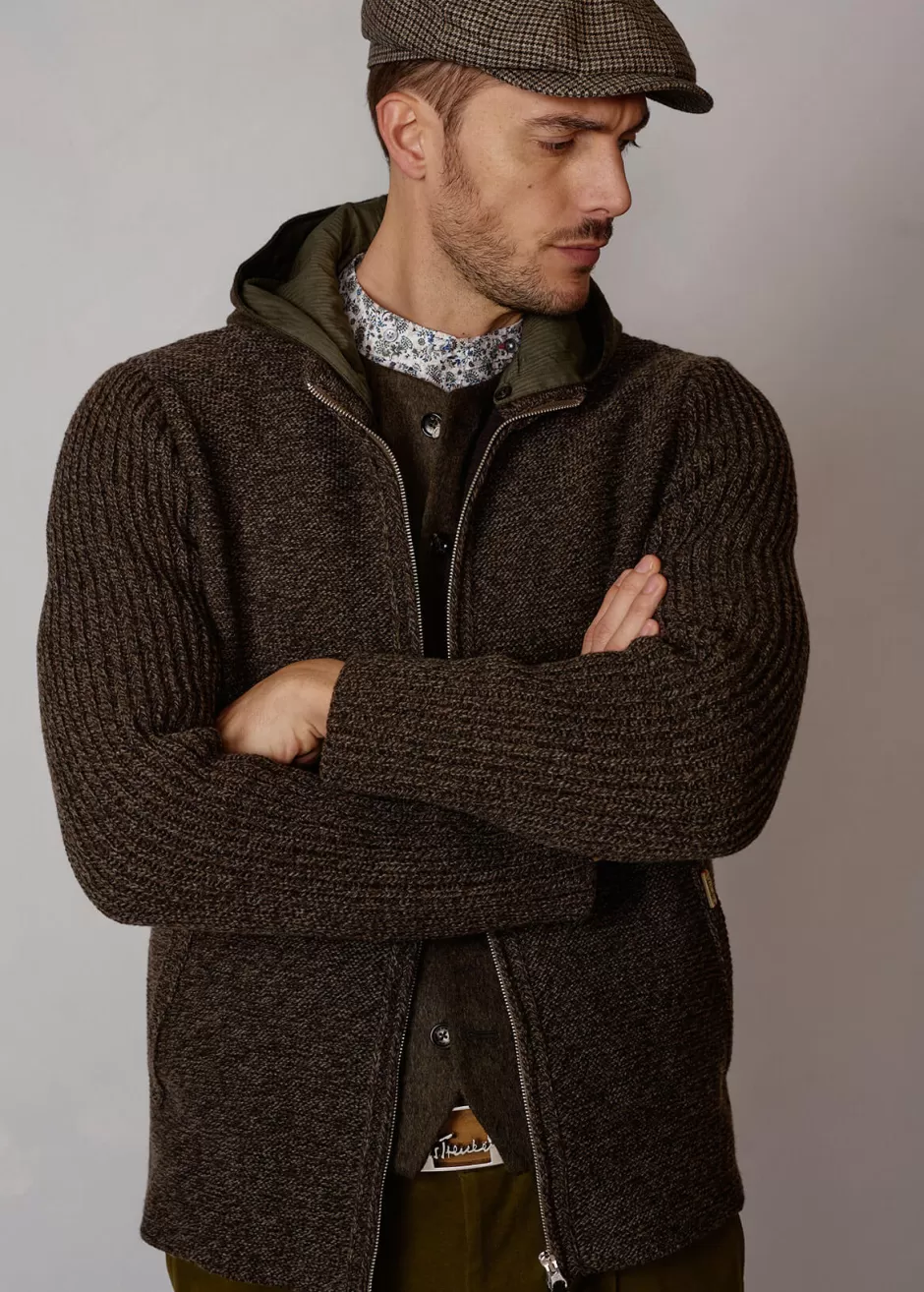 Strickjacke Aus Merino-Wollmix Luwallace>Luis Trenker Online