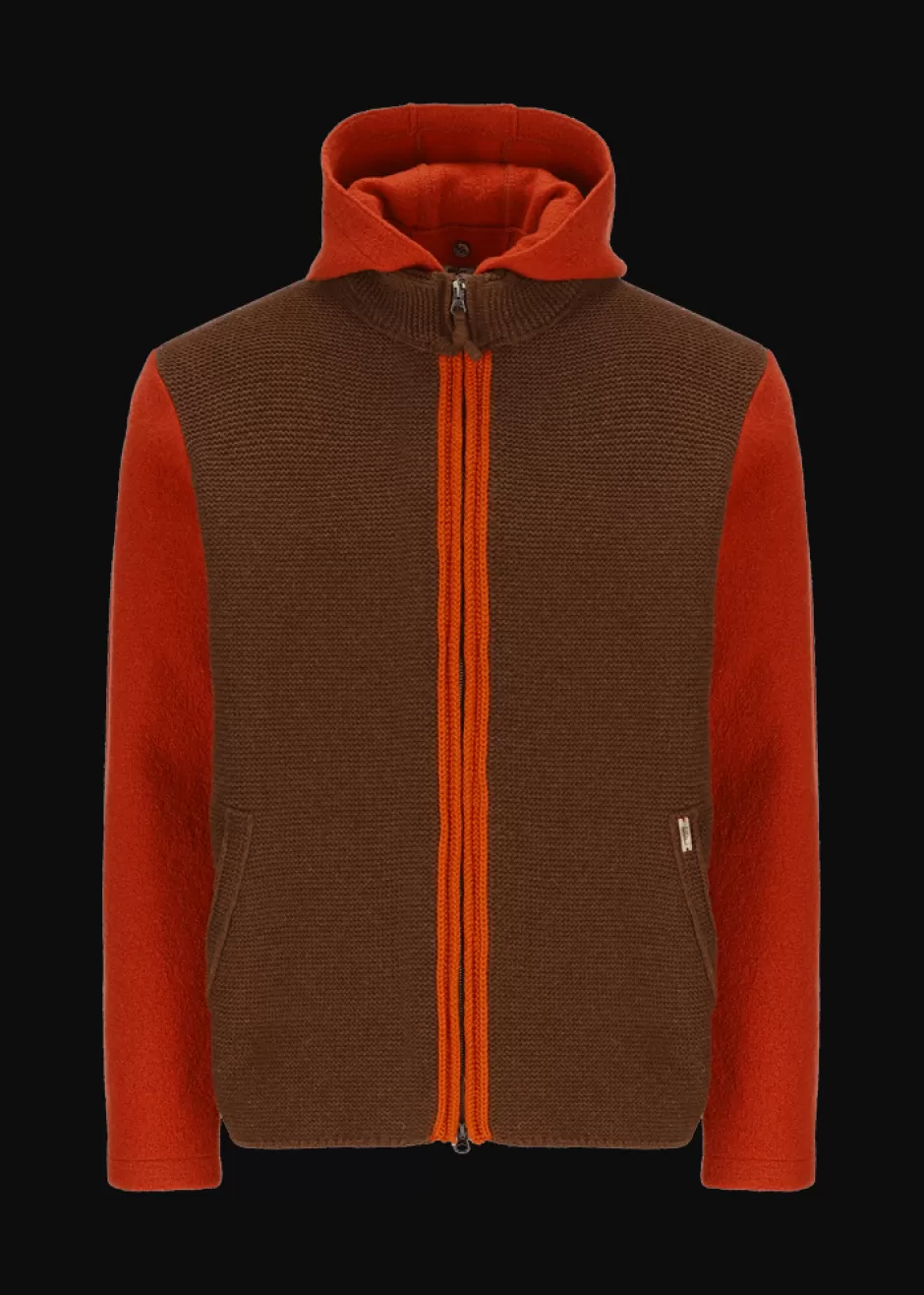 Strickjacke Mit Kapuze Luwallace>Luis Trenker Cheap