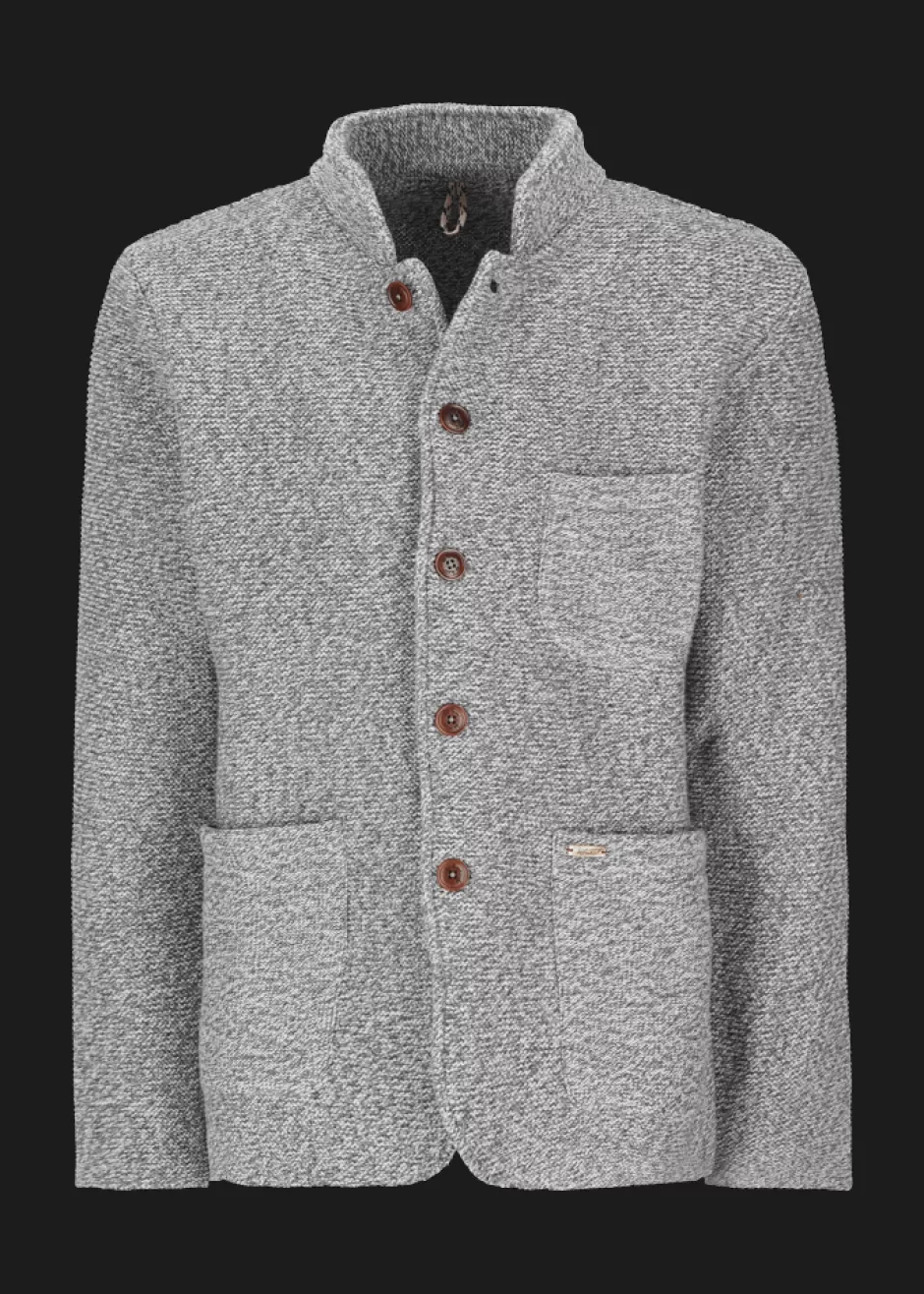 Strickjacke Mit Stehkragen Luwainer>Luis Trenker Outlet