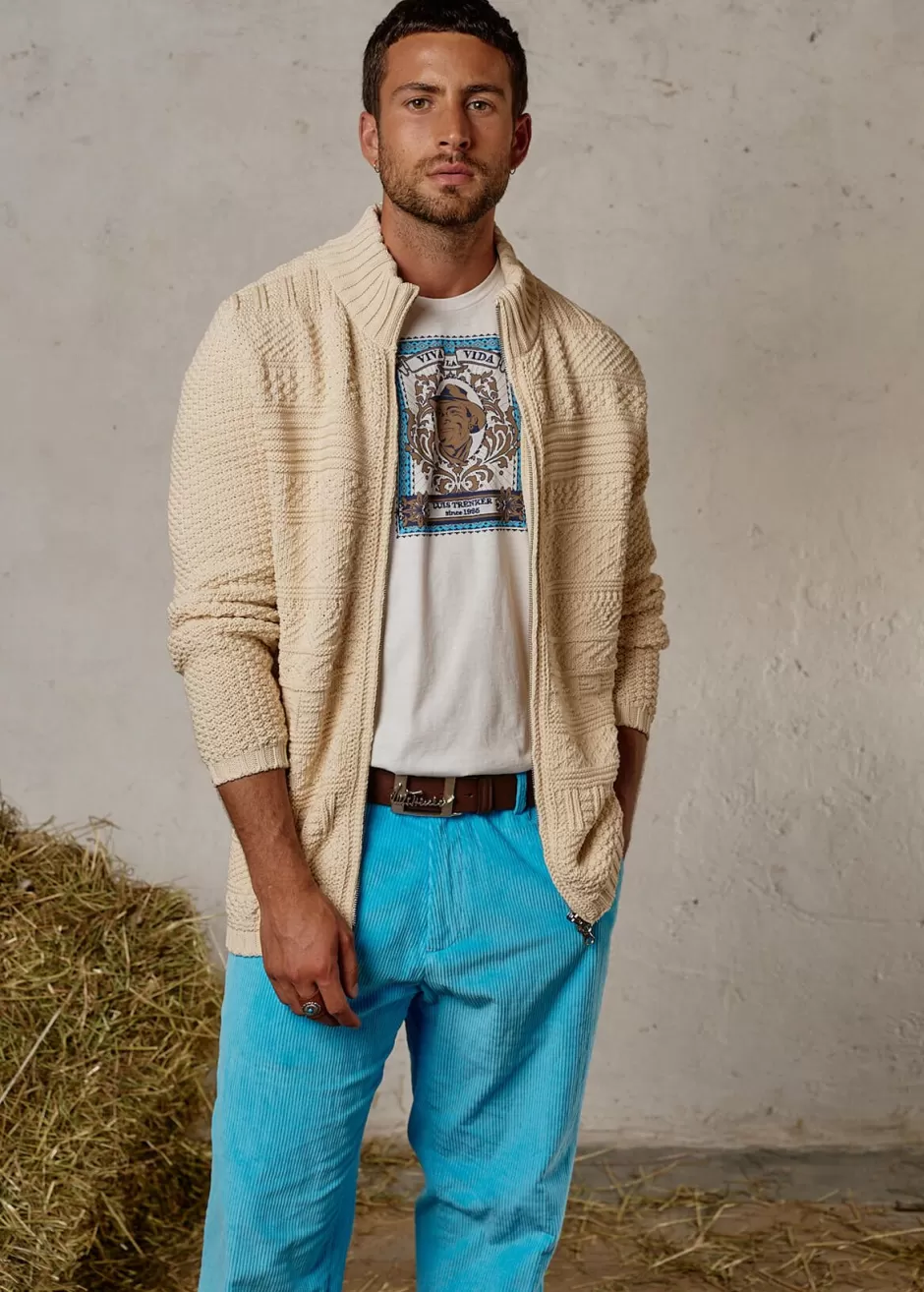 Strickjacke Mit Stehkragen Luwall>Luis Trenker Best Sale