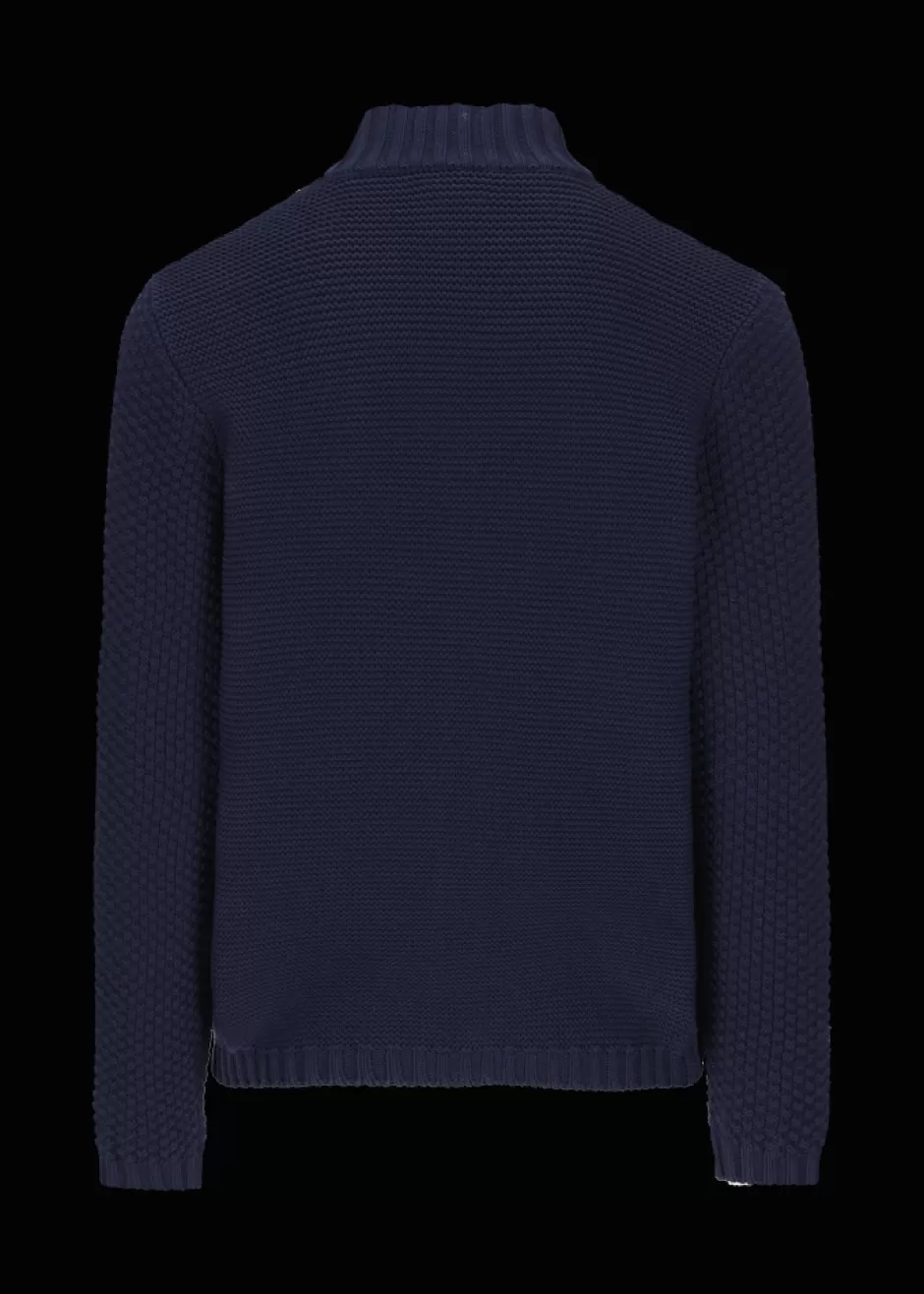 Strickjacke Mit Stehkragen Luwall>Luis Trenker Fashion