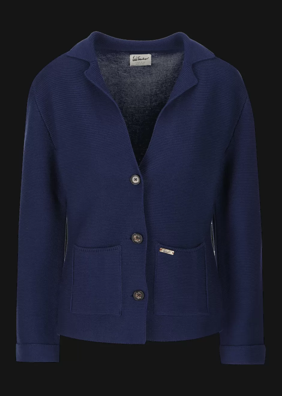 Strickjacke Mit Tiefem V-Ausschnitt Lualice>Luis Trenker New