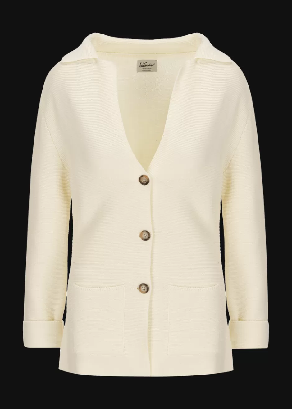 Strickjacke Mit Tiefem V-Ausschnitt Lualice>Luis Trenker Best