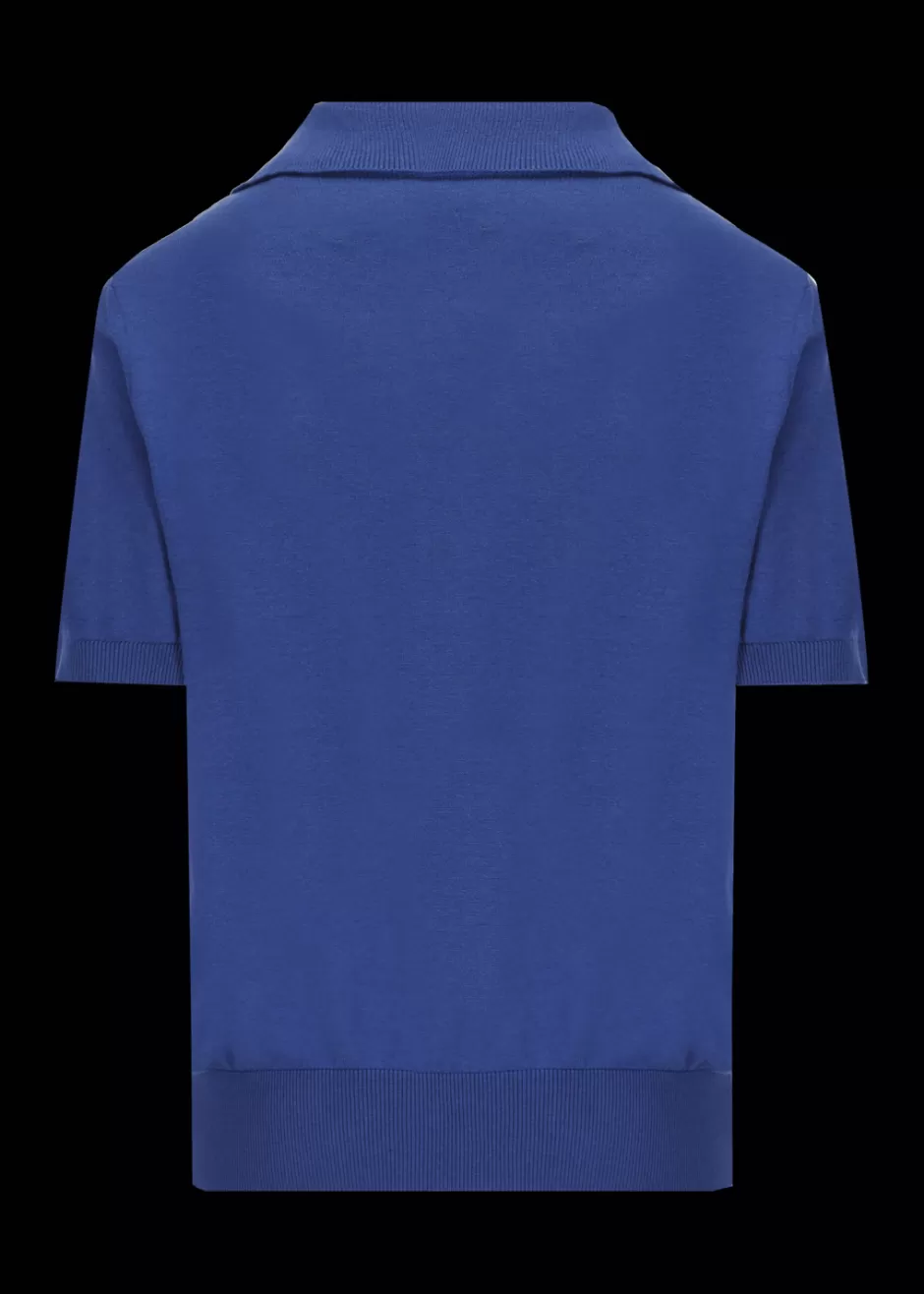 Strickpolo Mit Kurzen Ärmeln Luallegra>Luis Trenker Flash Sale