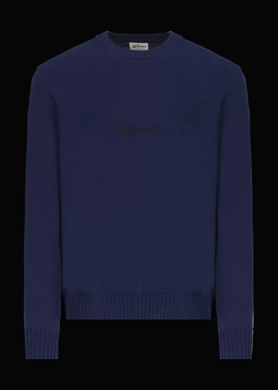 Strickpullover Aus Merinowolle Luwietro>Luis Trenker Clearance