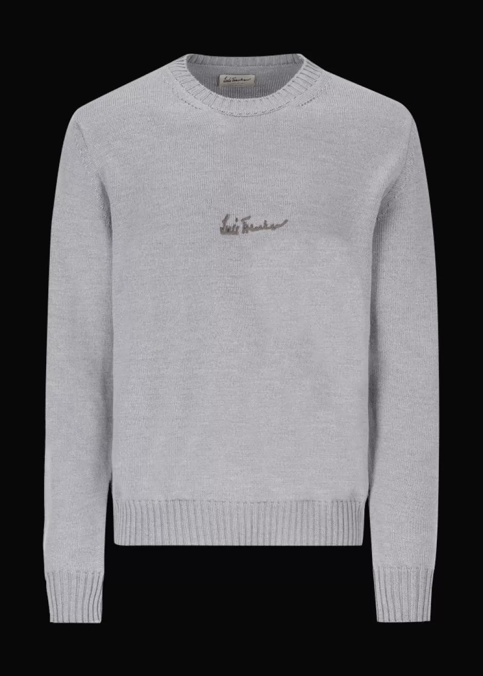Strickpullover Aus Merinowolle Luwietro>Luis Trenker Hot