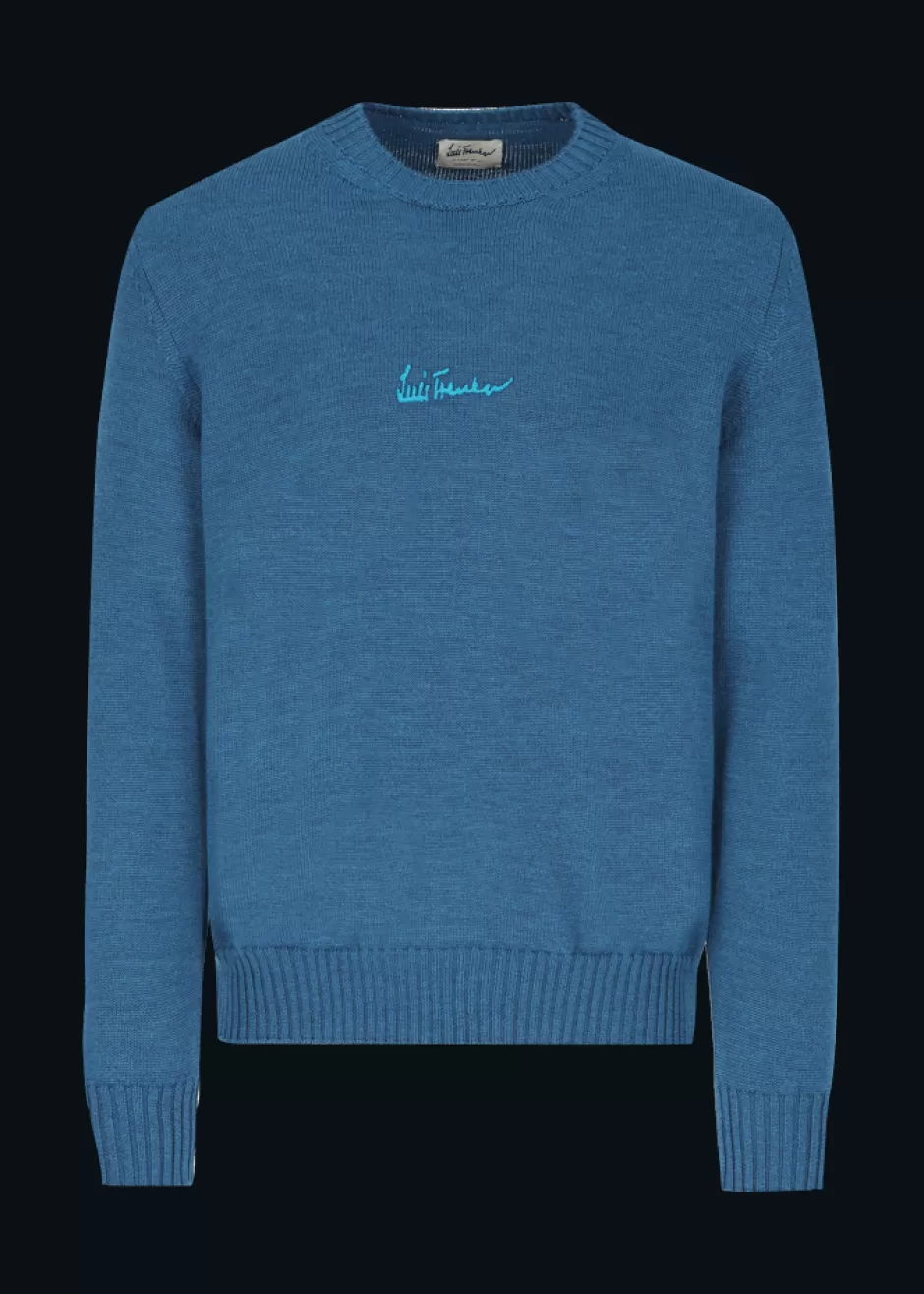 Strickpullover Aus Merinowolle Luwietro>Luis Trenker Flash Sale
