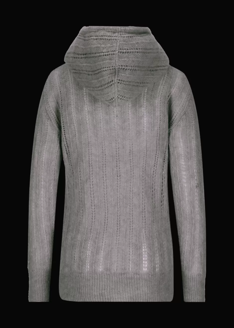 Strickpullover Mit Kapuze Luwaltraud>Luis Trenker Clearance