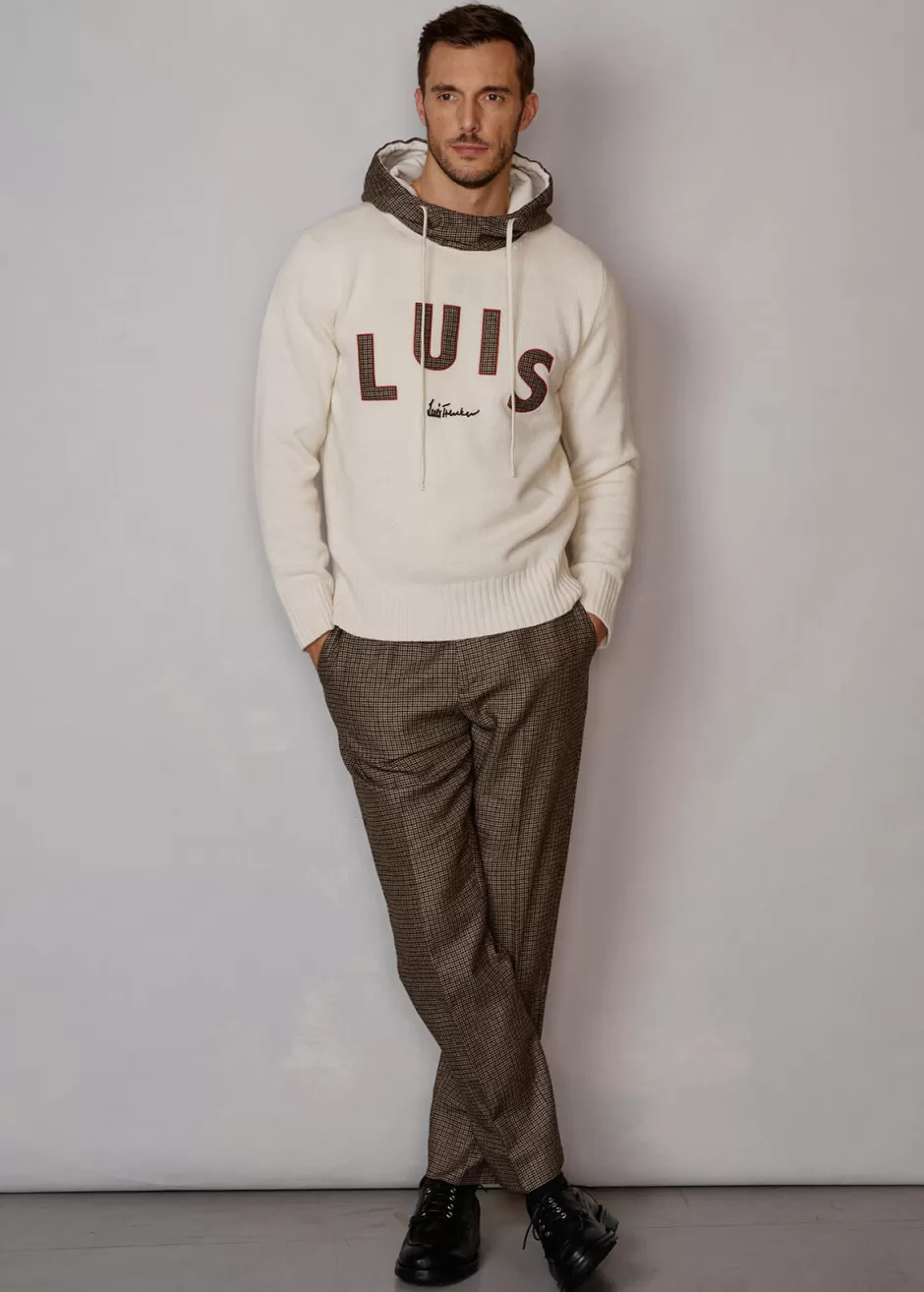 Strickpullover Mit Kapuze Luwilfried>Luis Trenker Shop