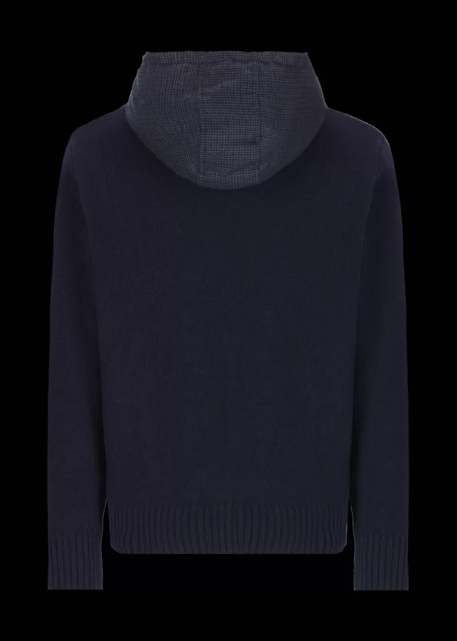 Strickpullover Mit Kapuze Luwilfried>Luis Trenker Cheap