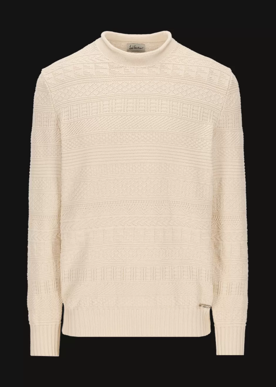 Strickpullover Mit Rundhalsausschnitt Luwapp>Luis Trenker Clearance