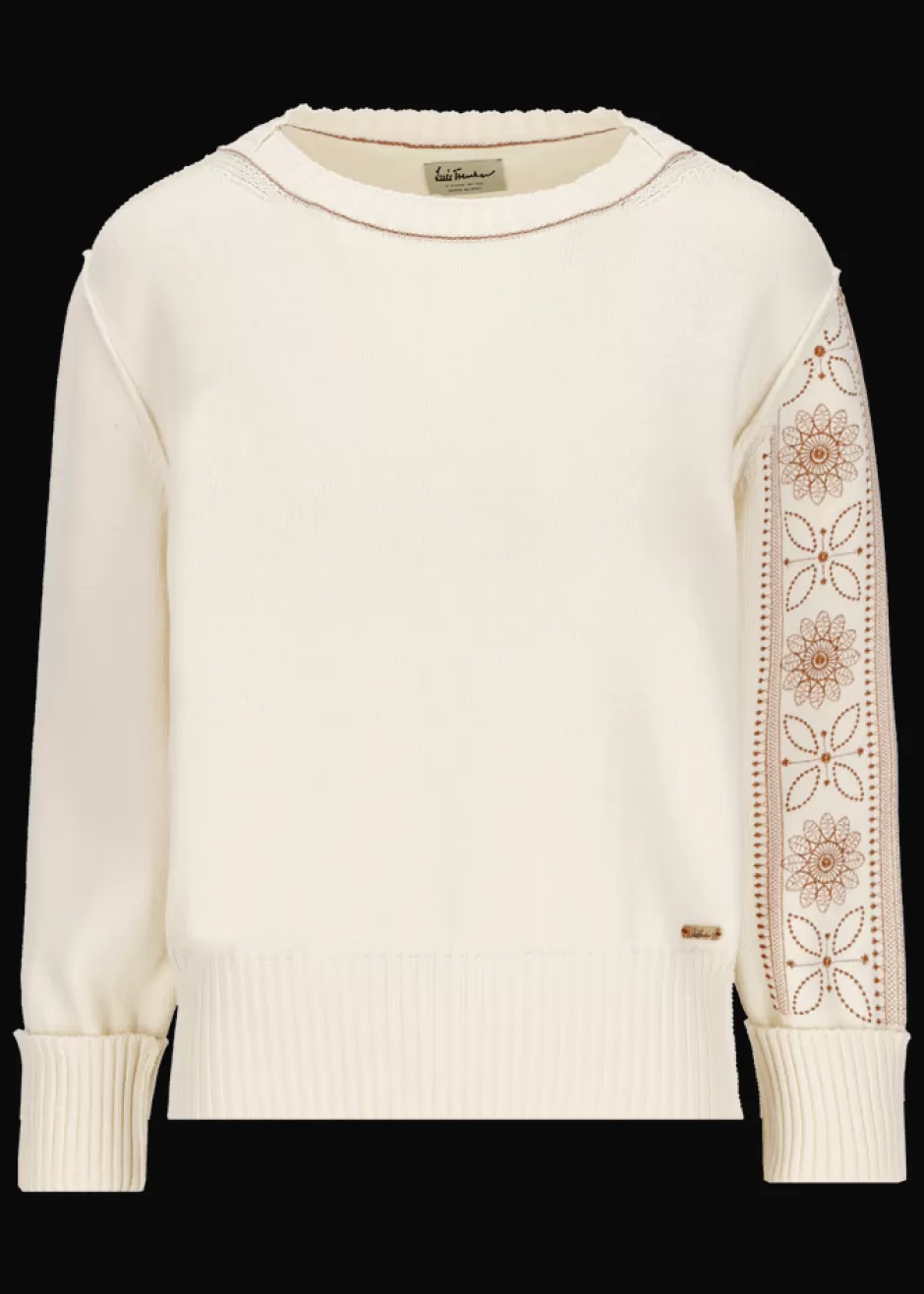 Strickpullover Mit Stickerei Luaida>Luis Trenker Outlet