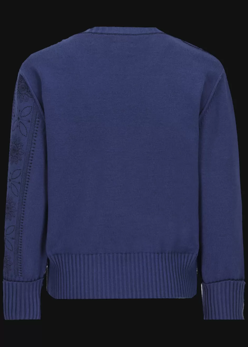 Strickpullover Mit Stickerei Luaida>Luis Trenker Outlet