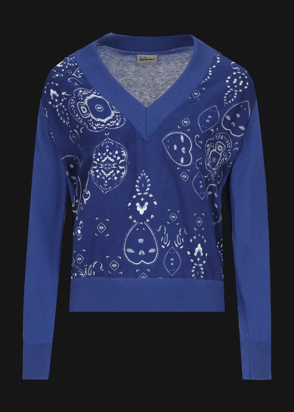 Strickpullover Mit V-Ausschnitt Lualina>Luis Trenker Cheap