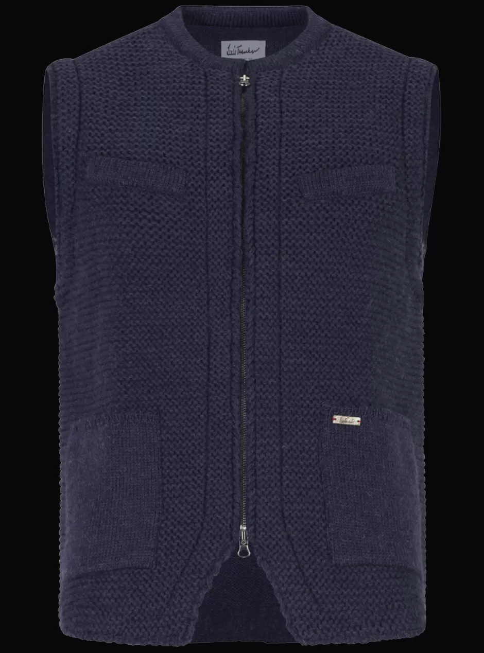 Strickweste Im Wollmix Lussam>Luis Trenker Cheap