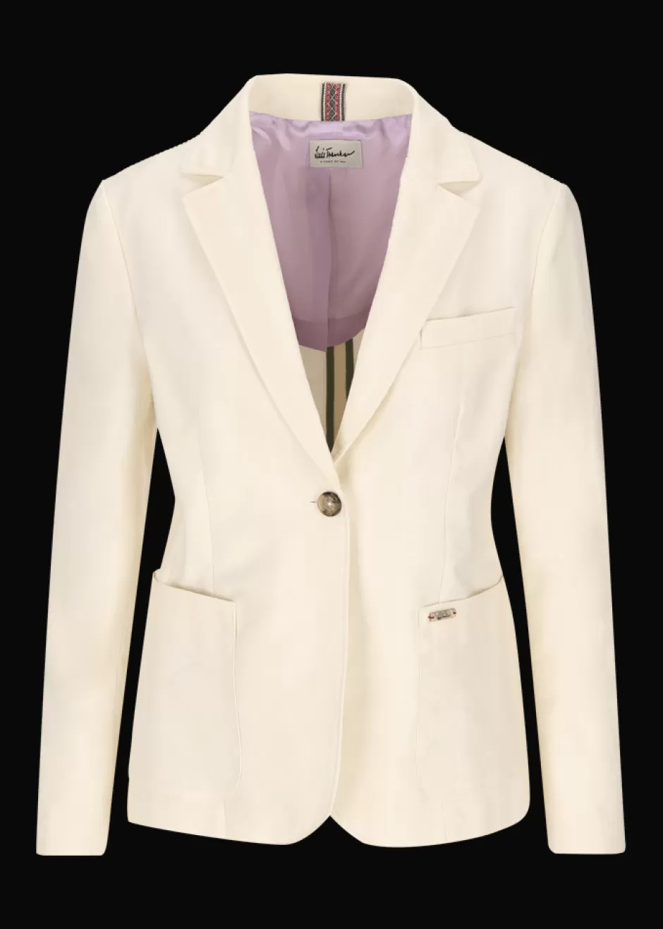 Strukturierter One-Button-Blazer Luregina>Luis Trenker Hot