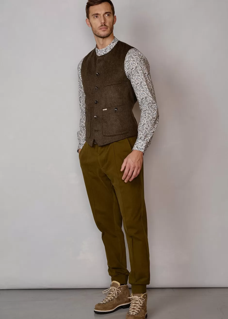 Sweatpants Aus Baumwolljersey Lubrizzo>Luis Trenker Outlet