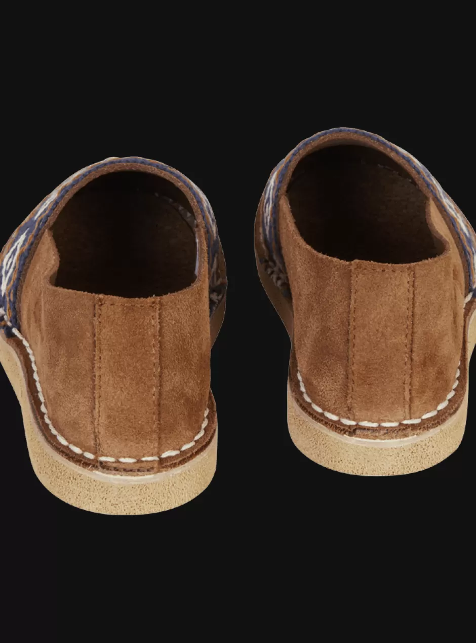 Tabakfarbene Wildleder-Espadrilles Ludrespa>Luis Trenker Online