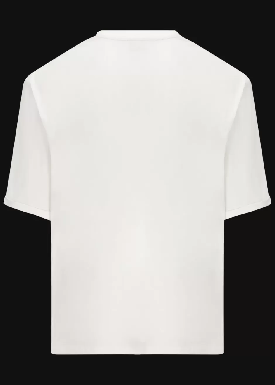 T-Shirt Mit Bedruckter Brusttasche Lutapp>Luis Trenker Best