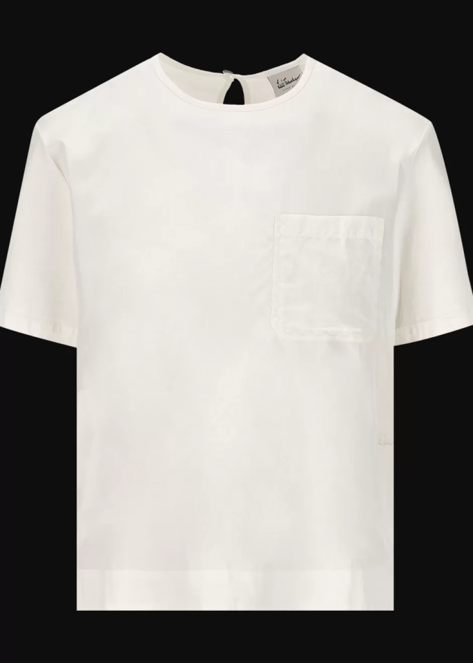 T-Shirt Mit Bestickter Brusttasche Lutanja>Luis Trenker Cheap