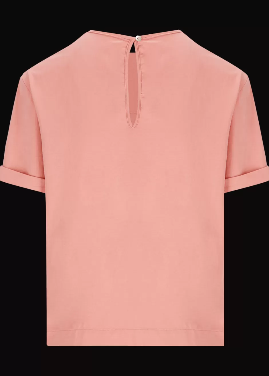 T-Shirt Mit Bestickter Brusttasche Lutanja>Luis Trenker Outlet