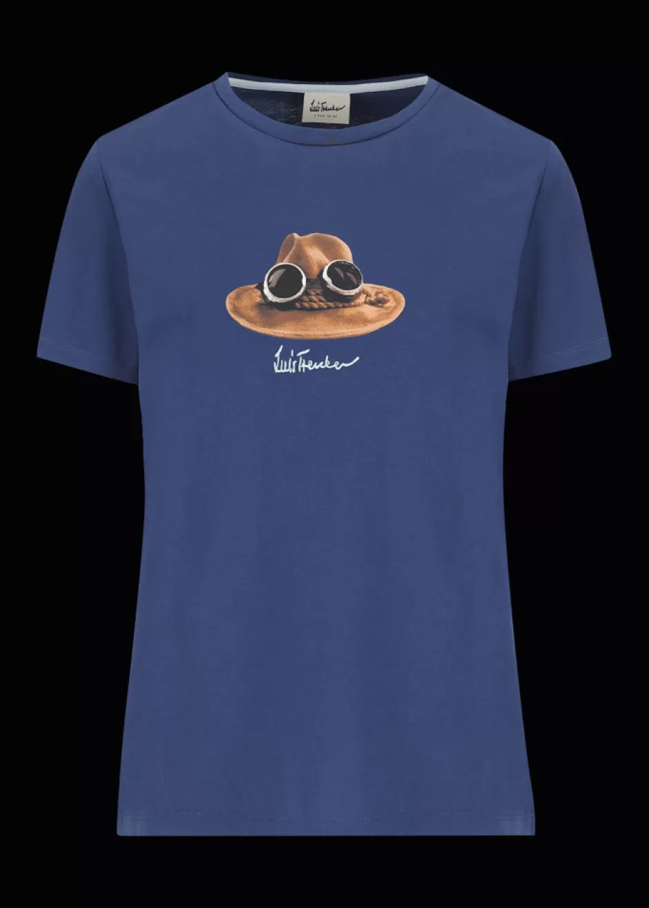 T-Shirt Mit Charakteristischer Grafik Der Hut>Luis Trenker Online