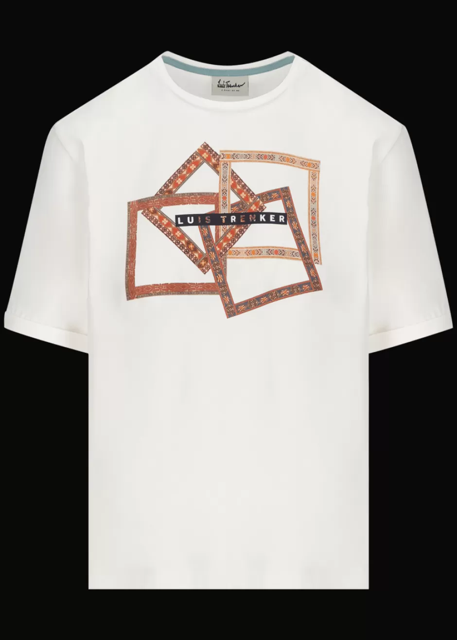 T-Shirt Mit Ethno-Print Ludile>Luis Trenker Online