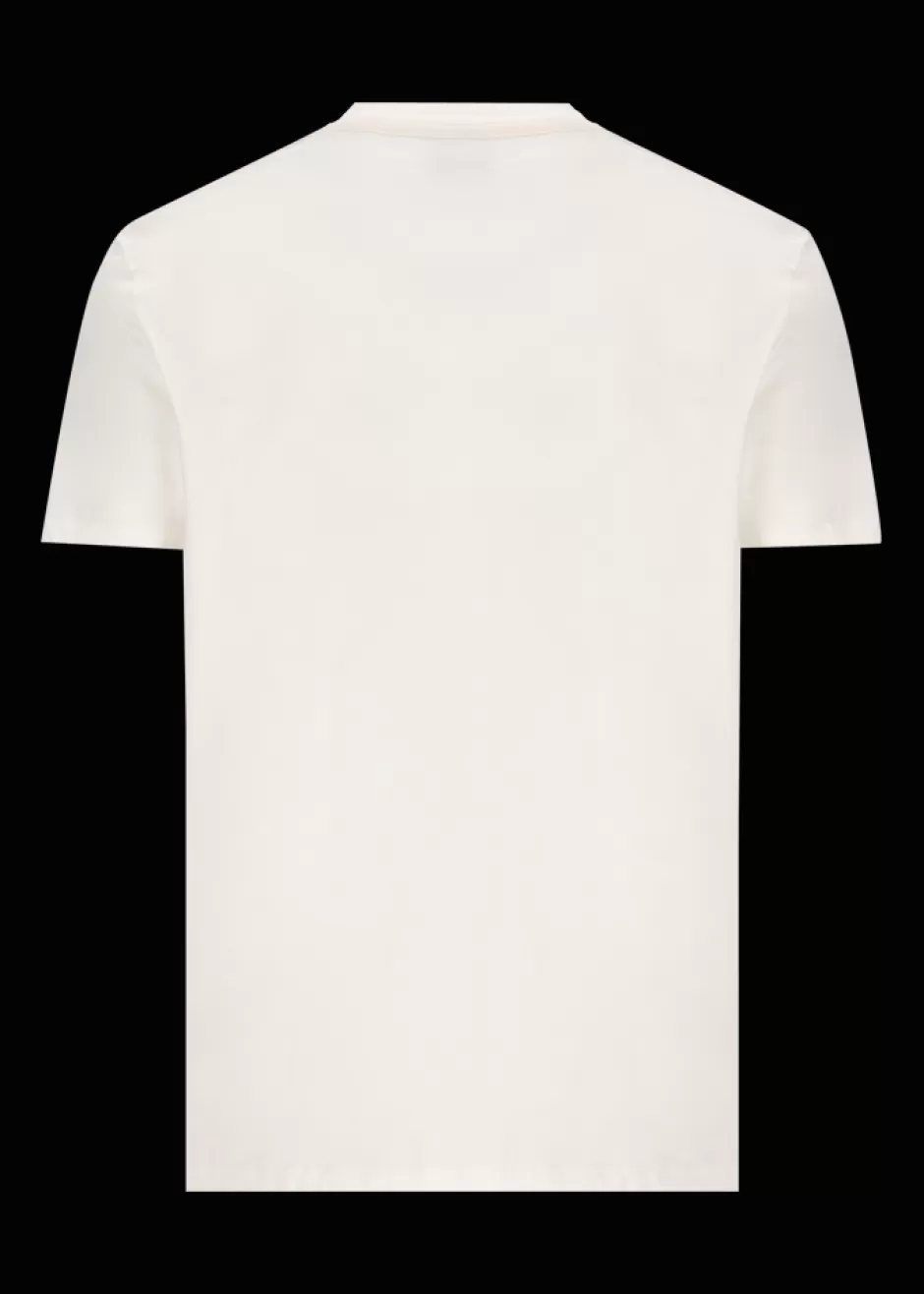 T-Shirt Mit Gesticktem Slogan Viva La Vida>Luis Trenker Discount