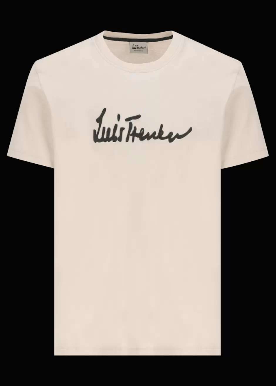 T-Shirt Mit Logo-Schriftzug Luigino>Luis Trenker Clearance