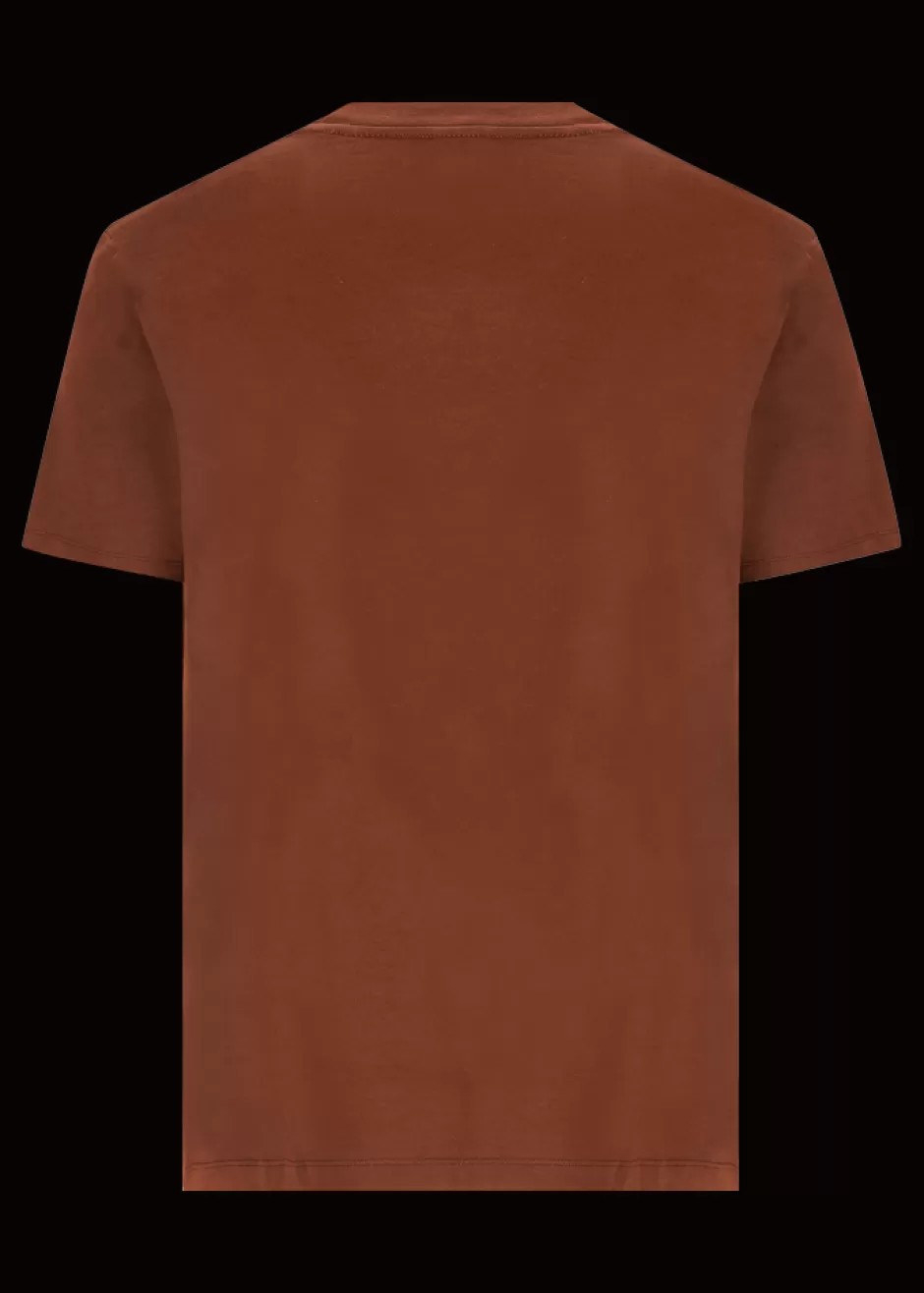 T-Shirt Mit Logostickerei Und Print Kosmopolit>Luis Trenker Best