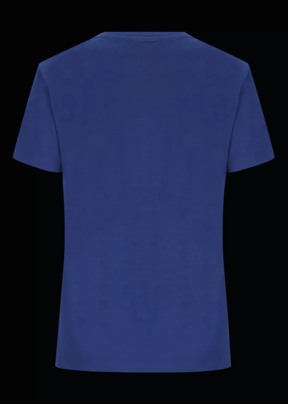 T-Shirt Mit Logostickerei Und Print Kosmopolitin>Luis Trenker Best Sale