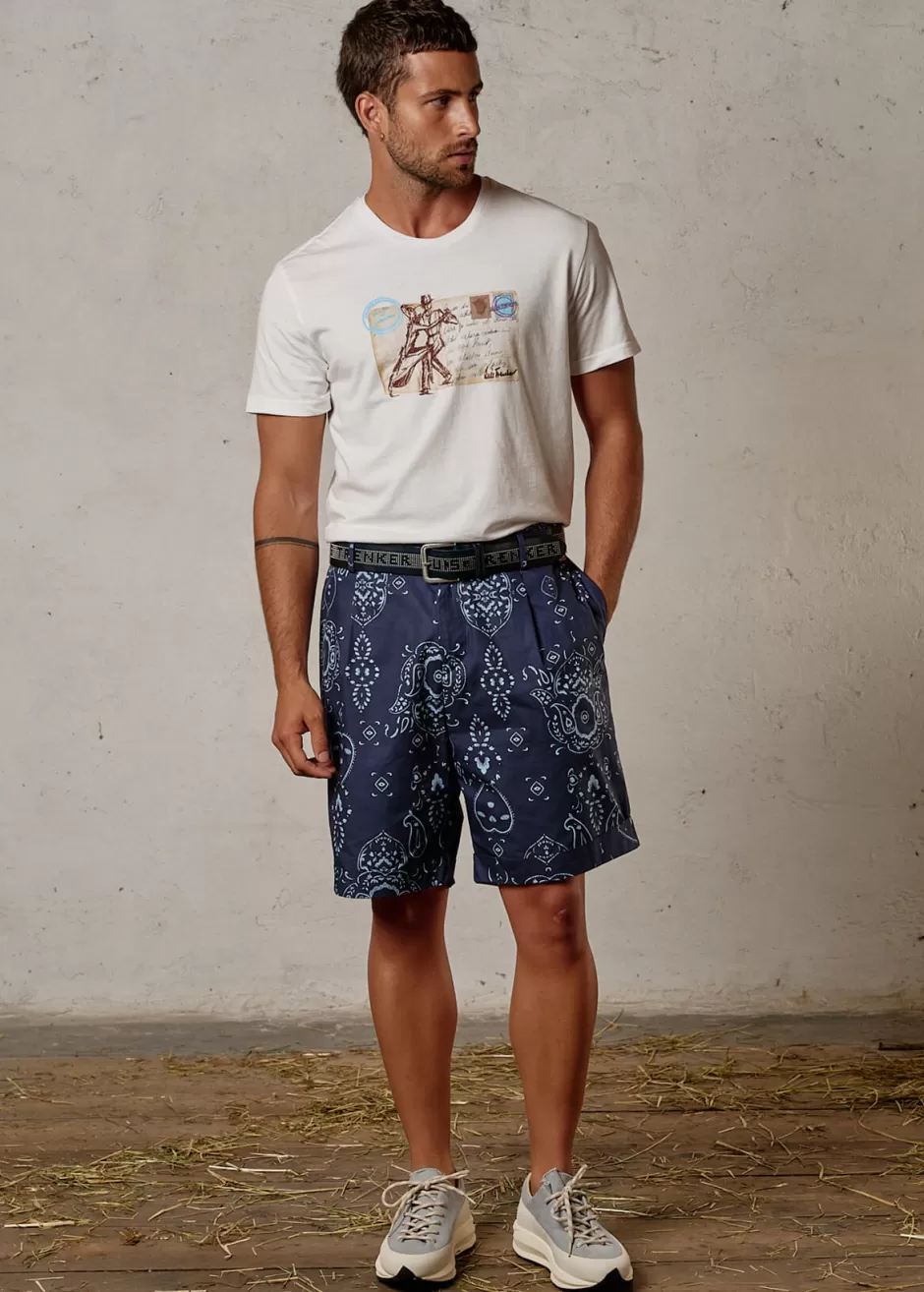 T-Shirt Mit Postkartenmotiv Luteris>Luis Trenker Cheap