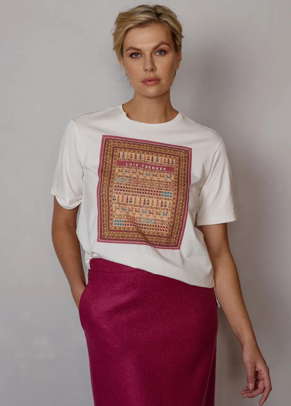 T-Shirt Mit Print Ludile>Luis Trenker Discount