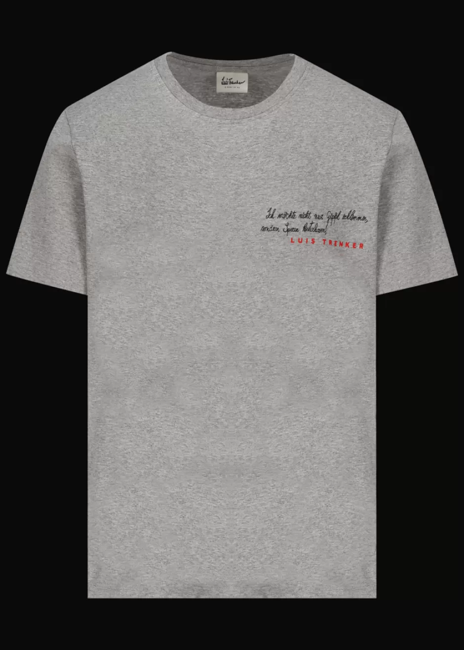T-Shirt Mit Print Und Stickerei Ludolf>Luis Trenker Online